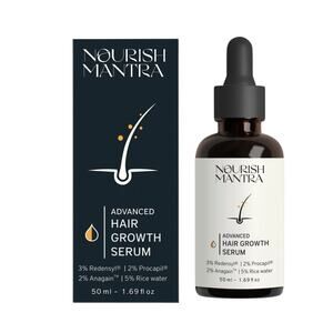 Nourish Mantra Advanced Hair Growth Serum New in Sealed Box $98 Retail